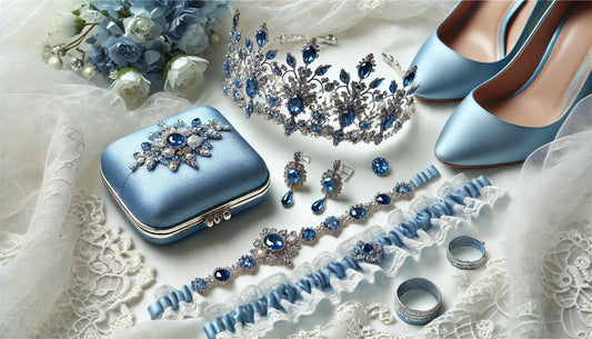Something Blue: Stunning Blue Bridal Accessories to Complete Your Wedding Look