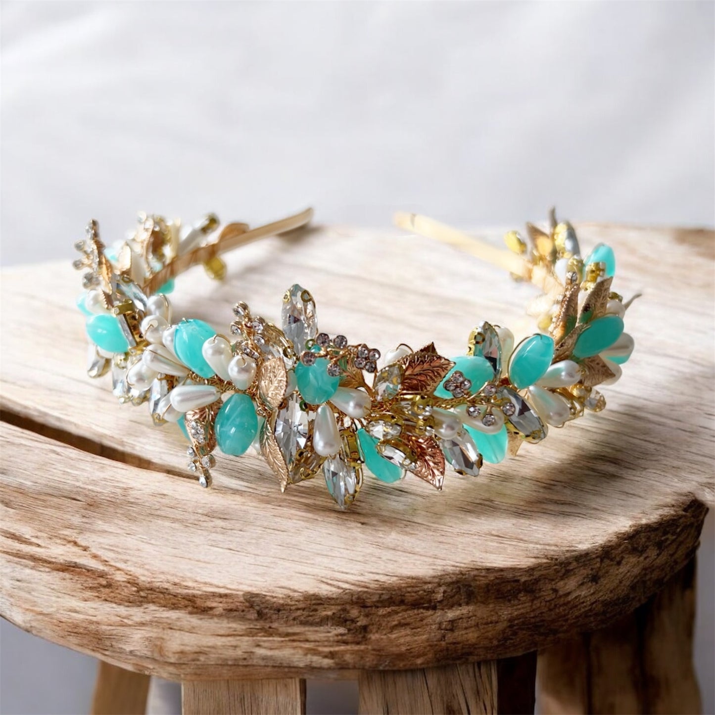 Turquoise Halo Headband