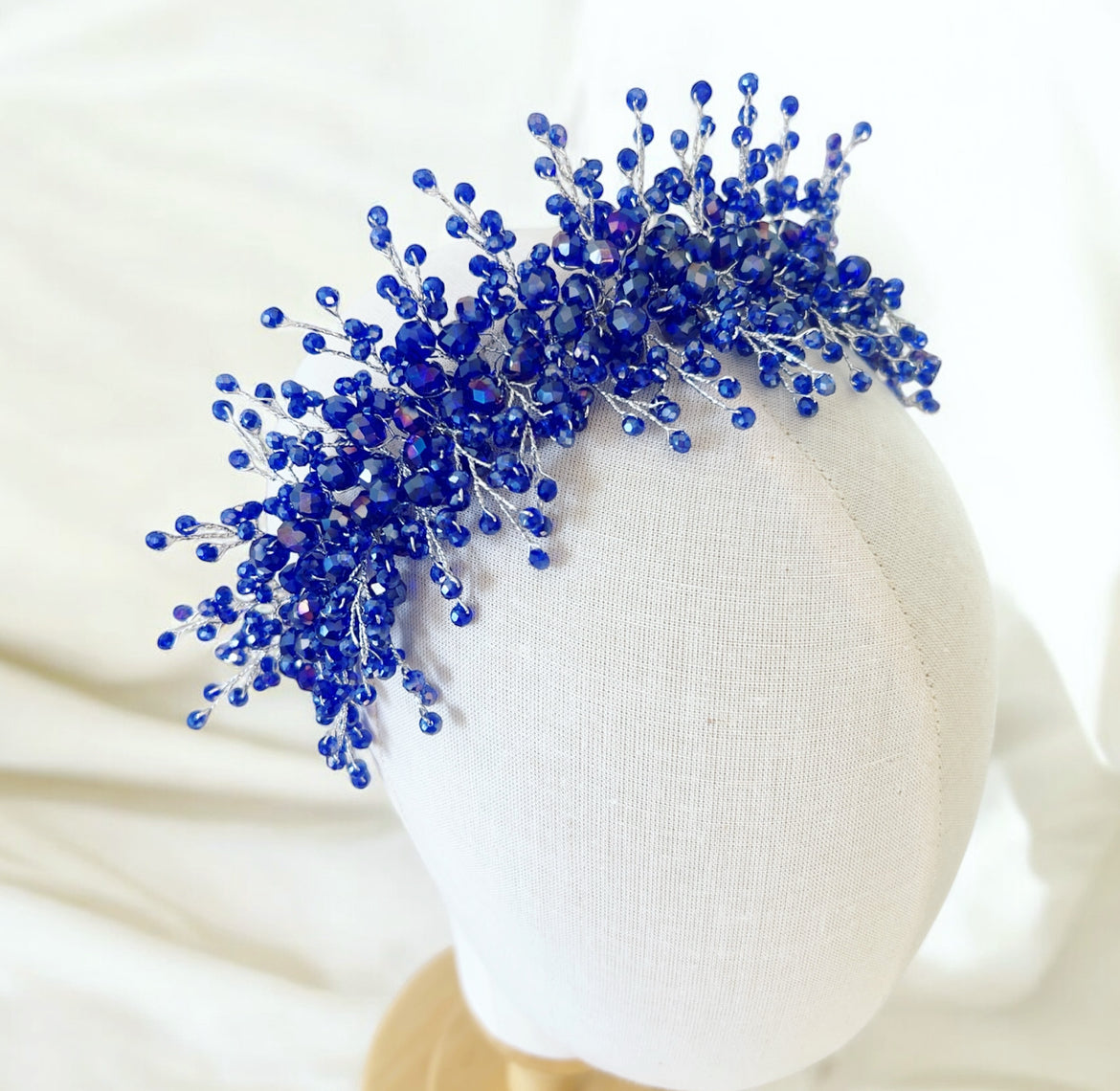 Blue Crystal Headband