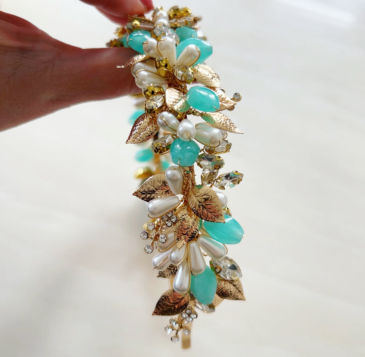 Turquoise Halo Headband