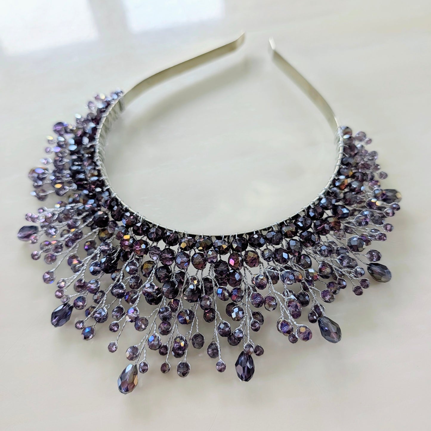Purple Crystal Crown