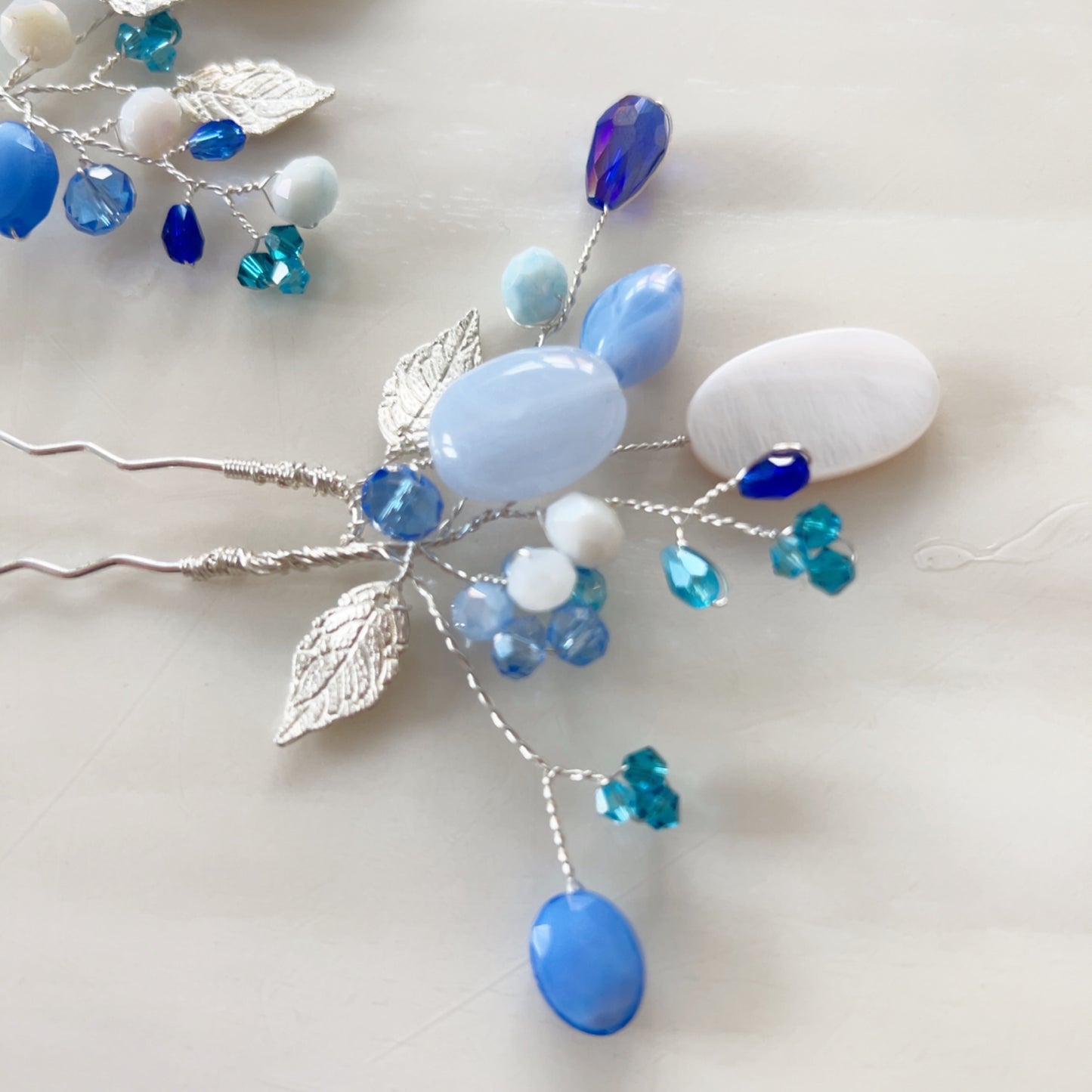 Ocean Whisper Hair Pins
