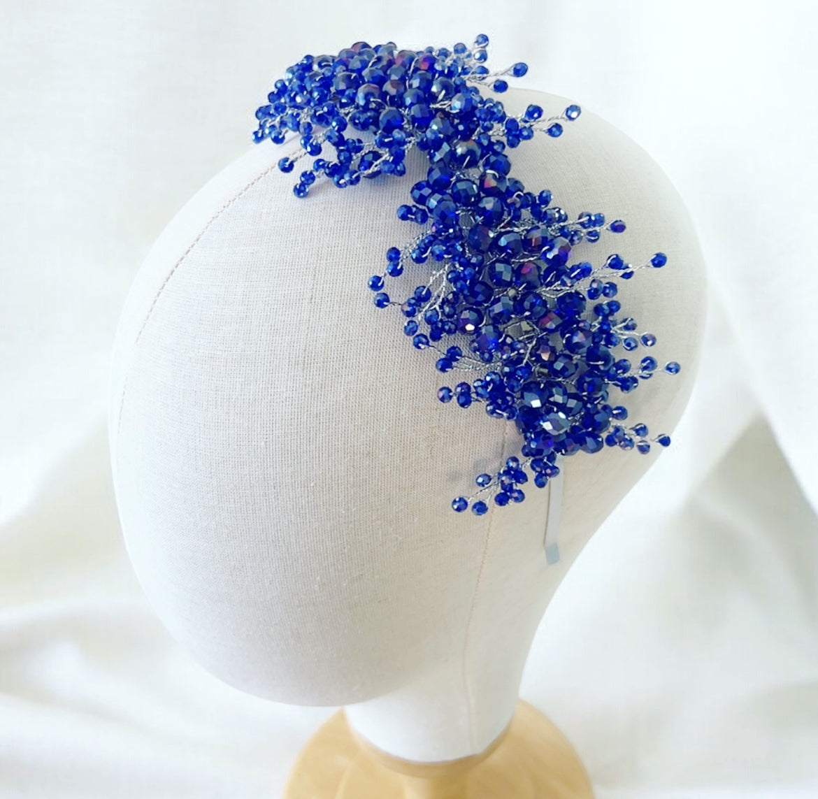 Blue Crystal Headband