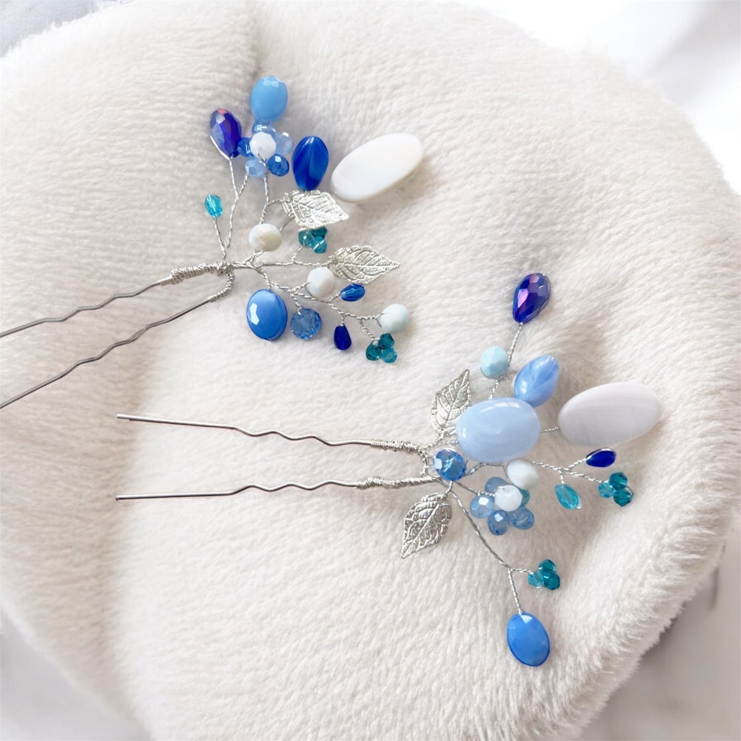 Ocean Whisper Hair Pins