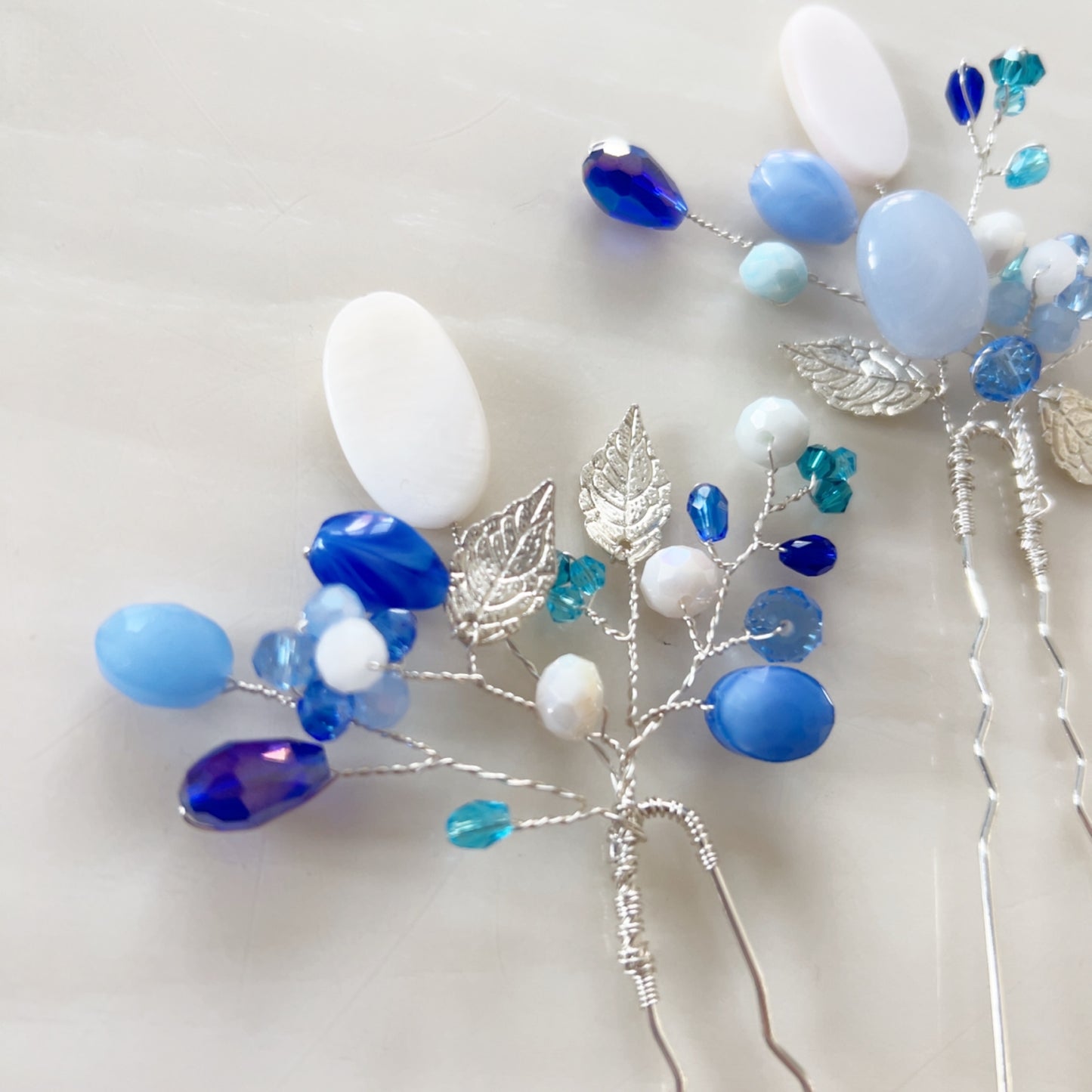 Ocean Whisper Hair Pins
