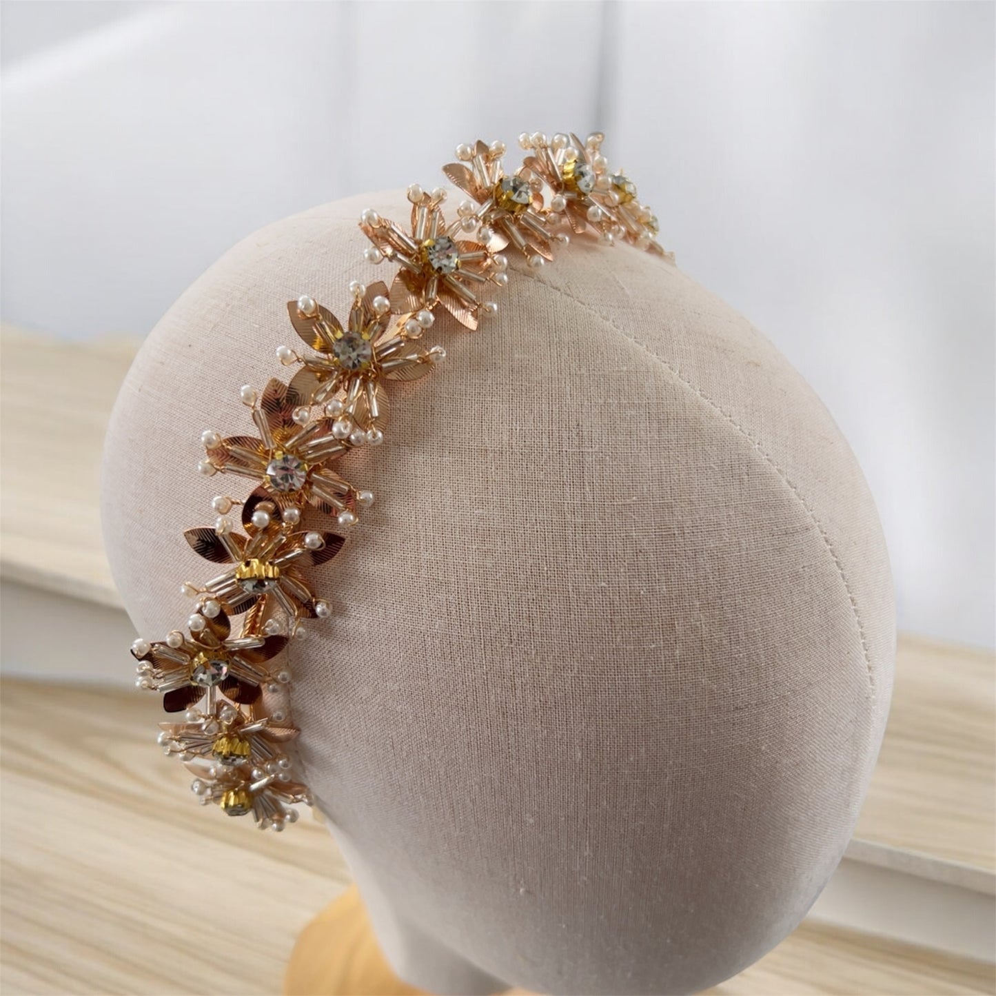 Gold Bridal Crown