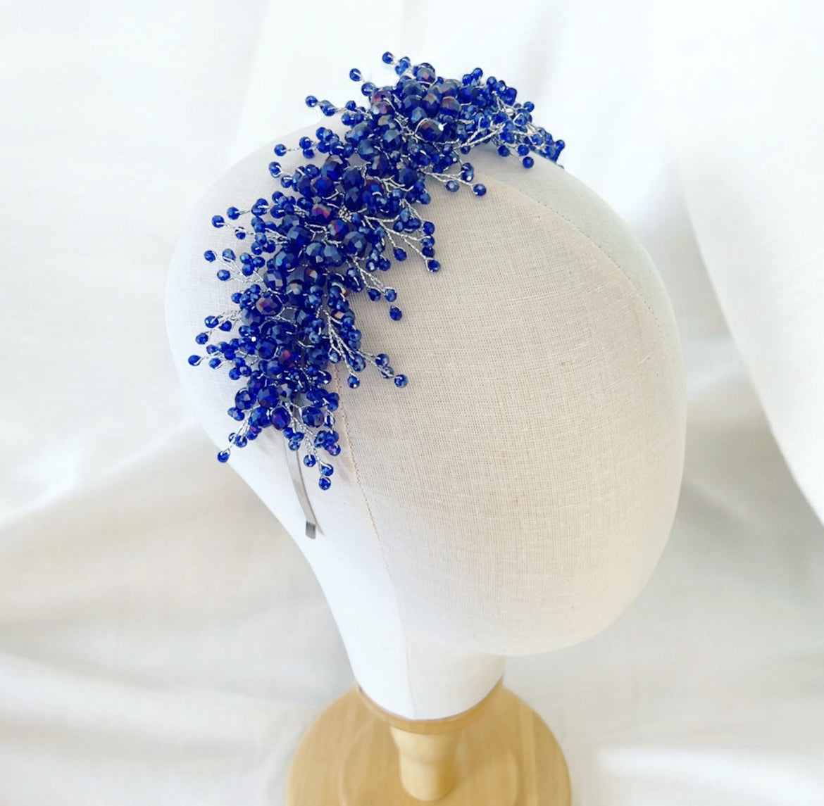 Blue Crystal Headband