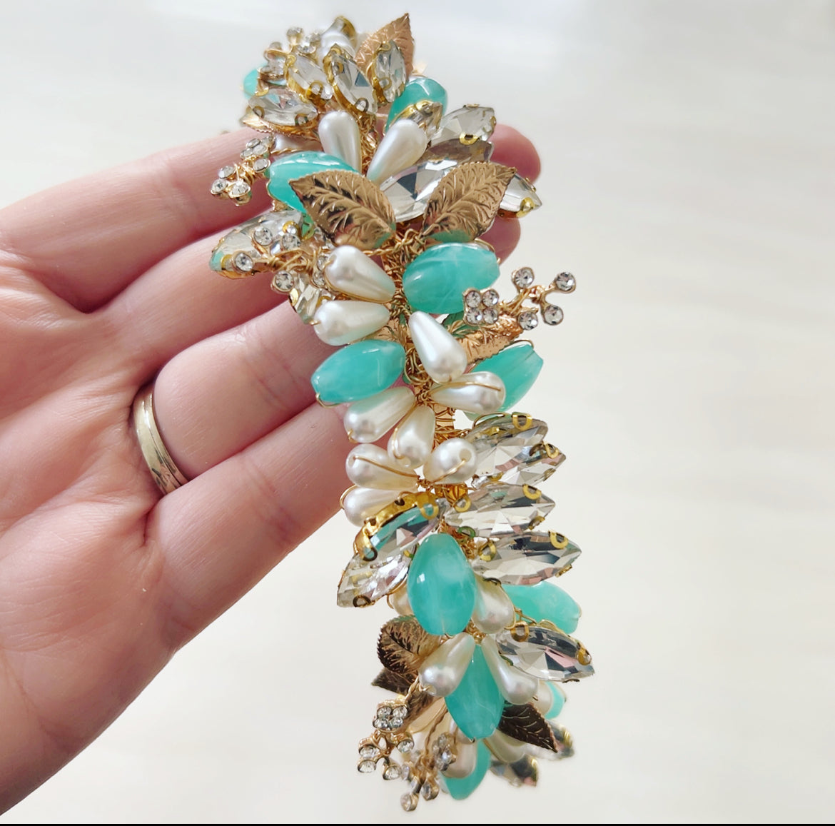 Turquoise Halo Headband