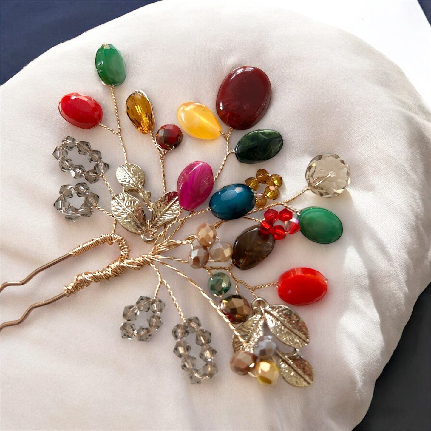 Aurora Bloom Hair Pin
