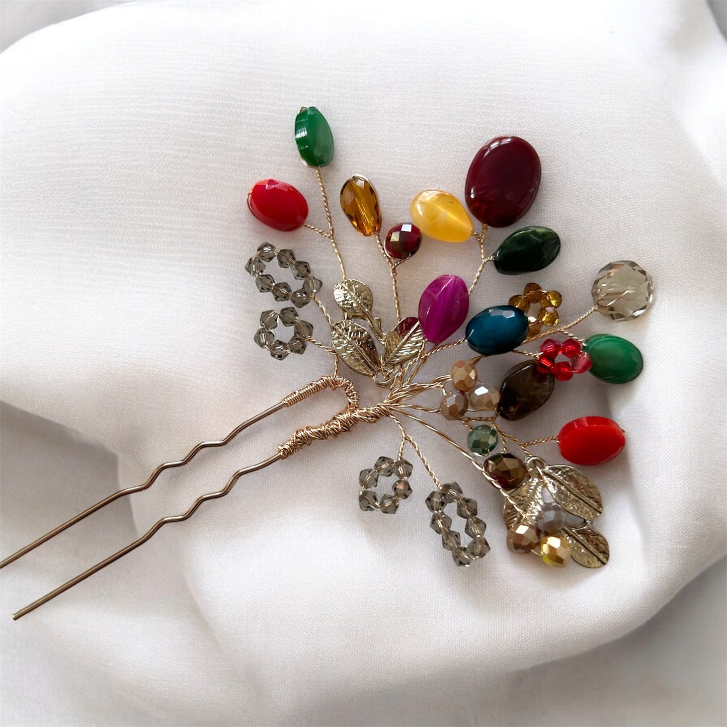 Aurora Bloom Hair Pin