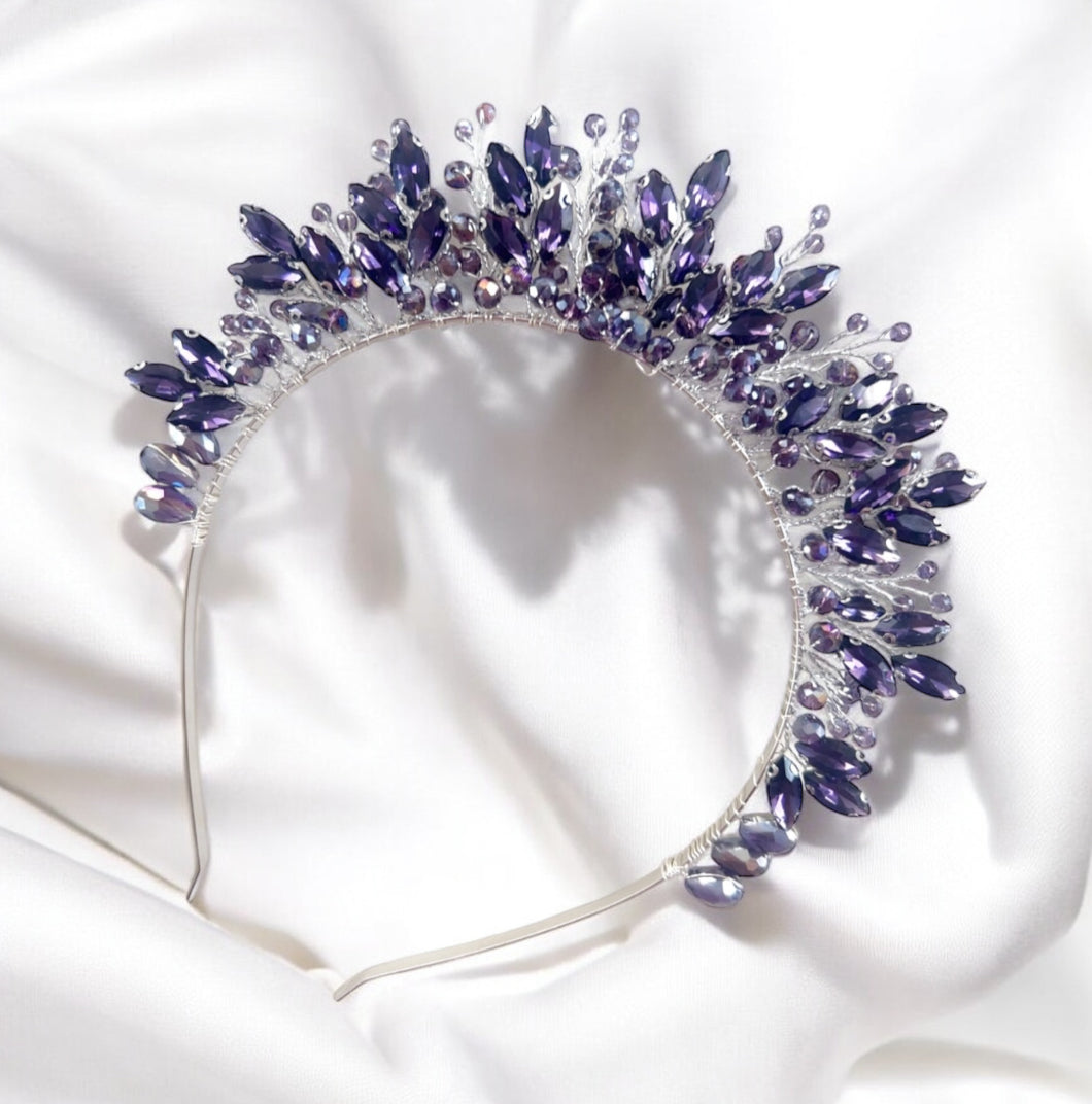 Purple Crystal Crown