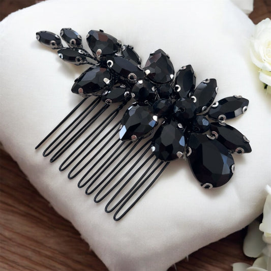 Delicate Black Hair Comb