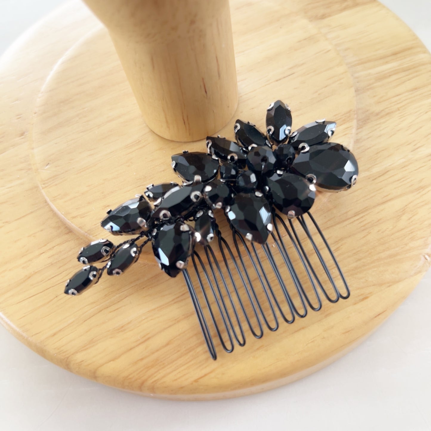 Delicate Black Hair Comb