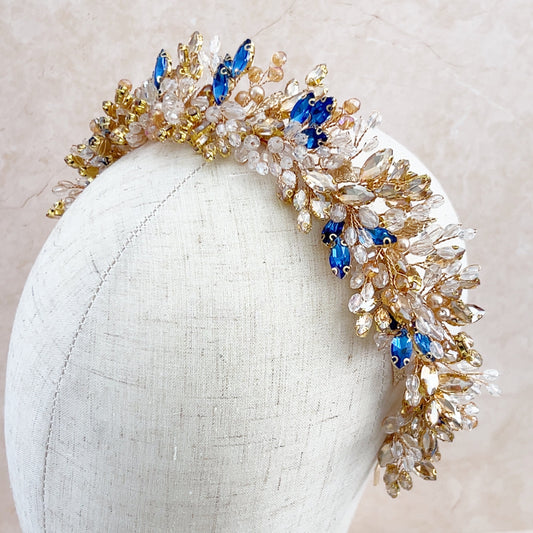 Statement bridal crown