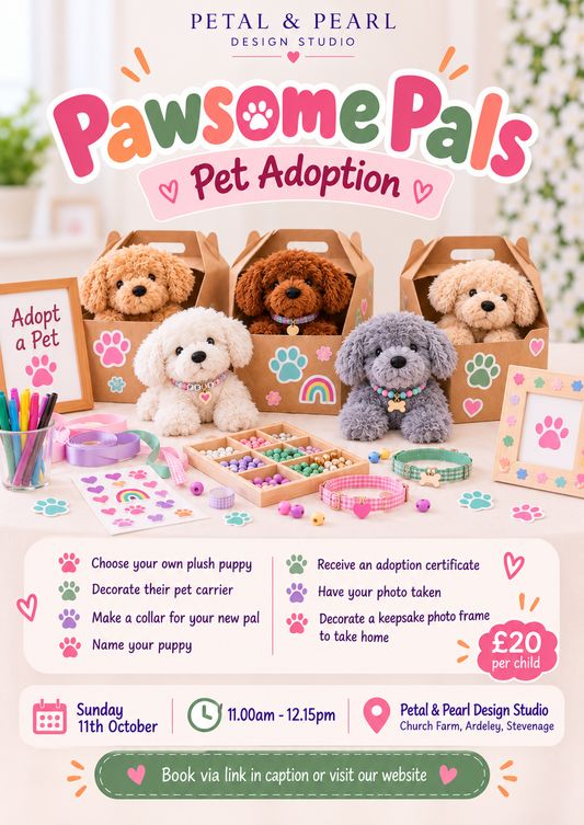 Pawsome Pals Pet Adoption Workshop