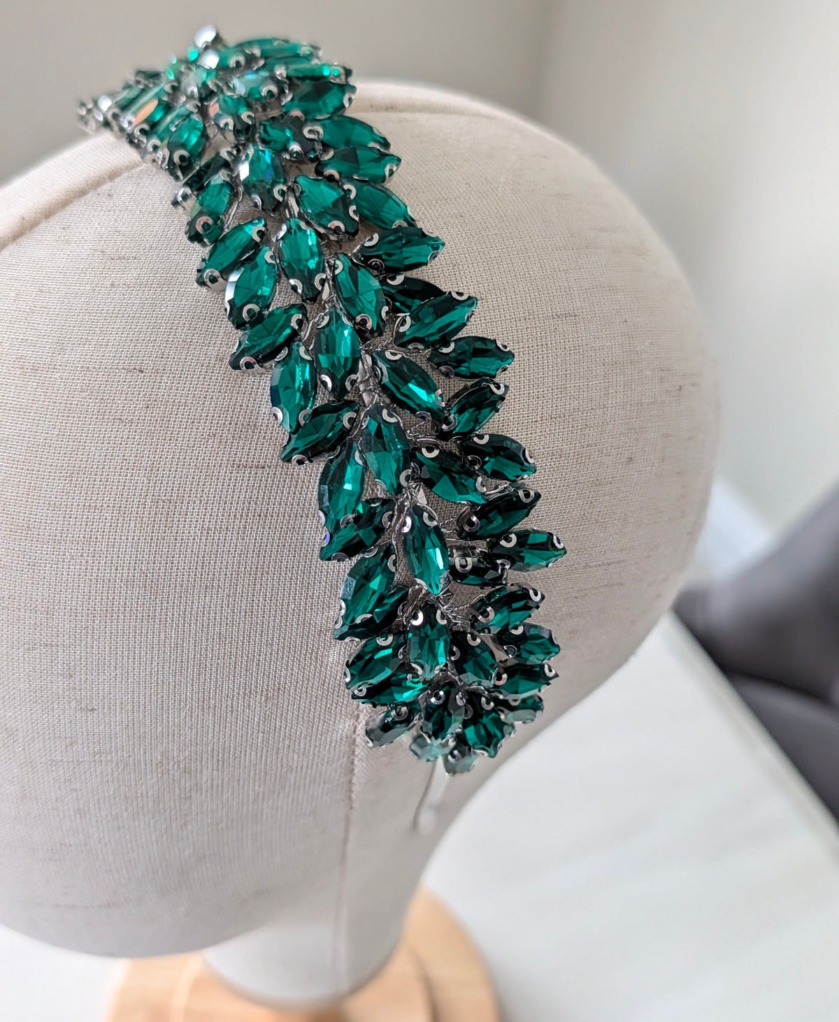Emerald Green Statement Headband
