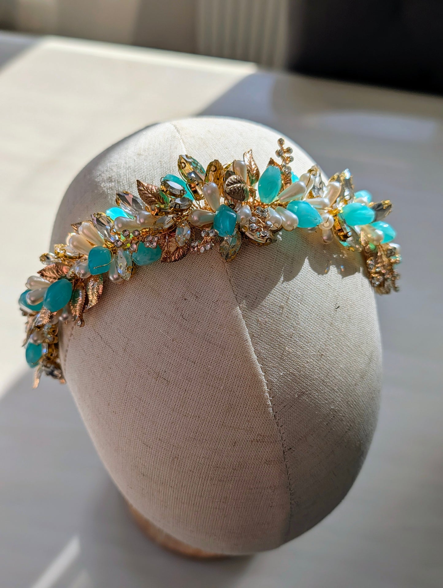 Turquoise Halo Headband