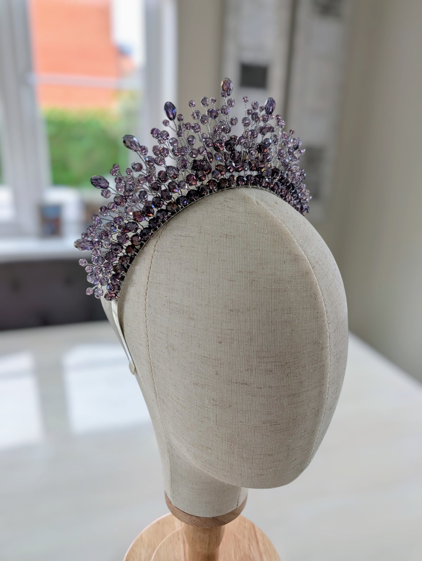 Purple Crystal Crown