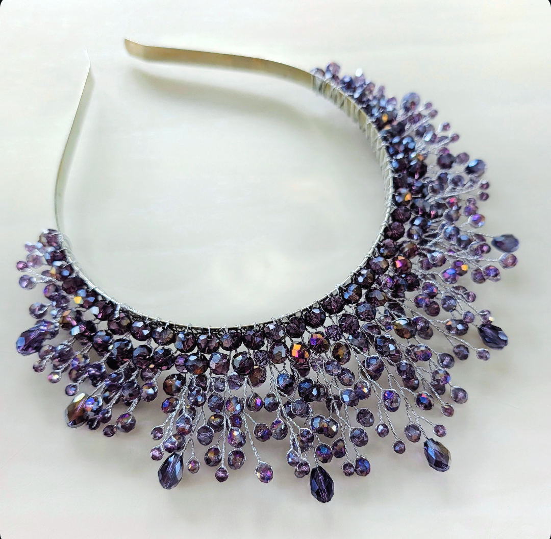 Purple Crystal Crown