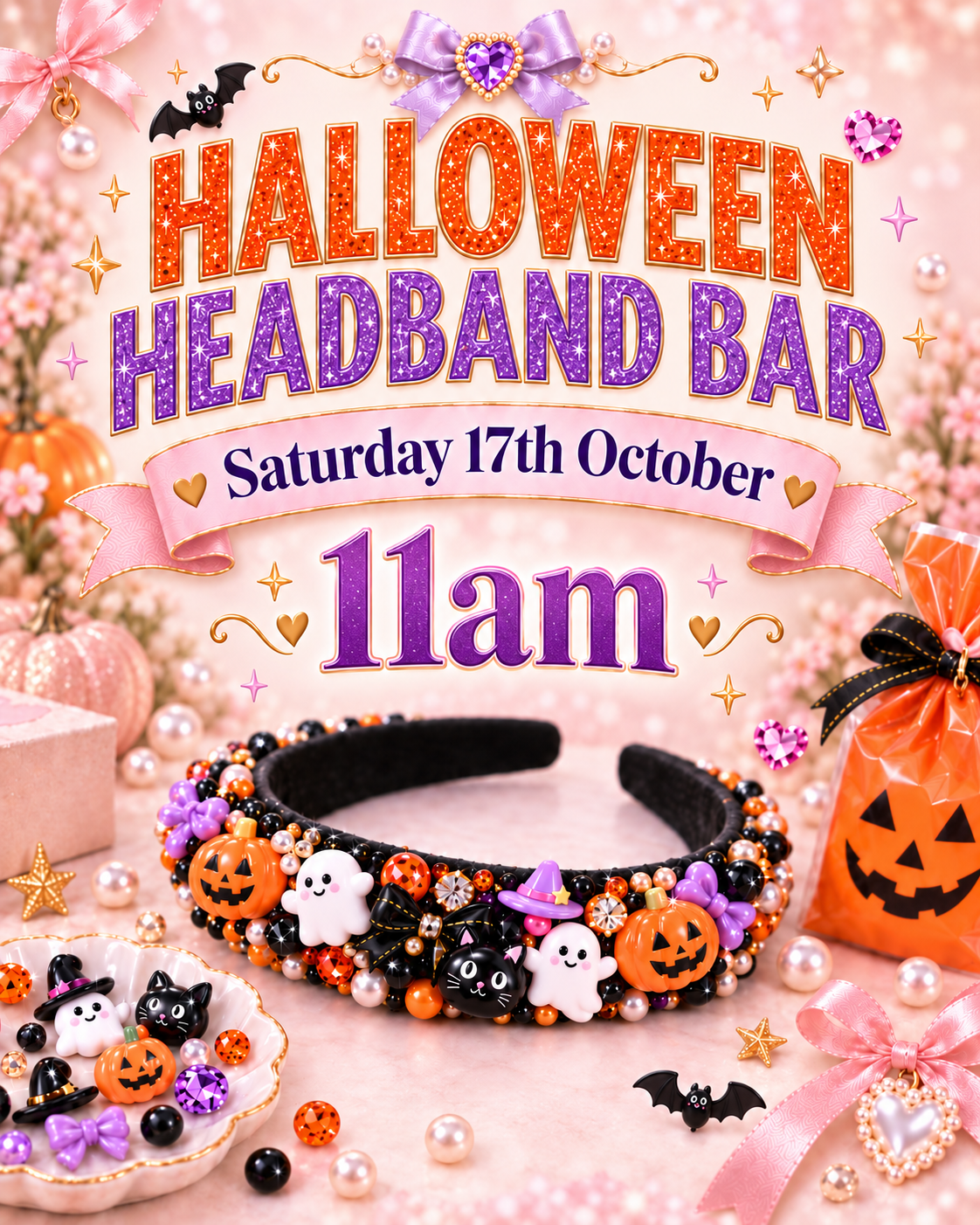 Halloween Headband Bar 11am Slot