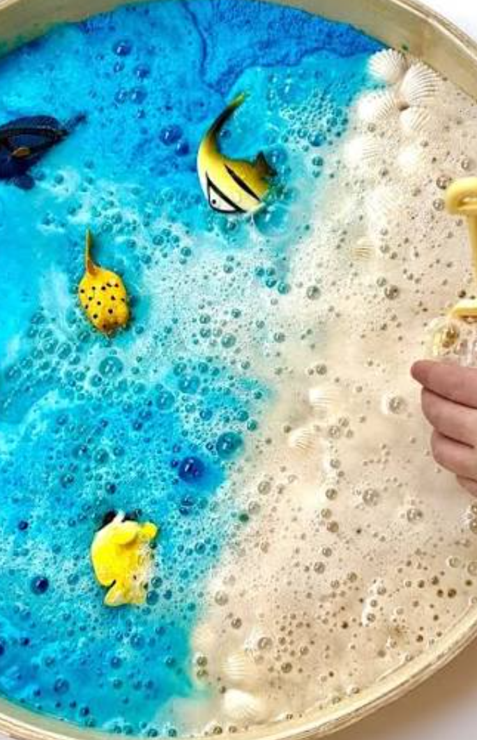 Sand Slime & Fizzy Ocean Workshop