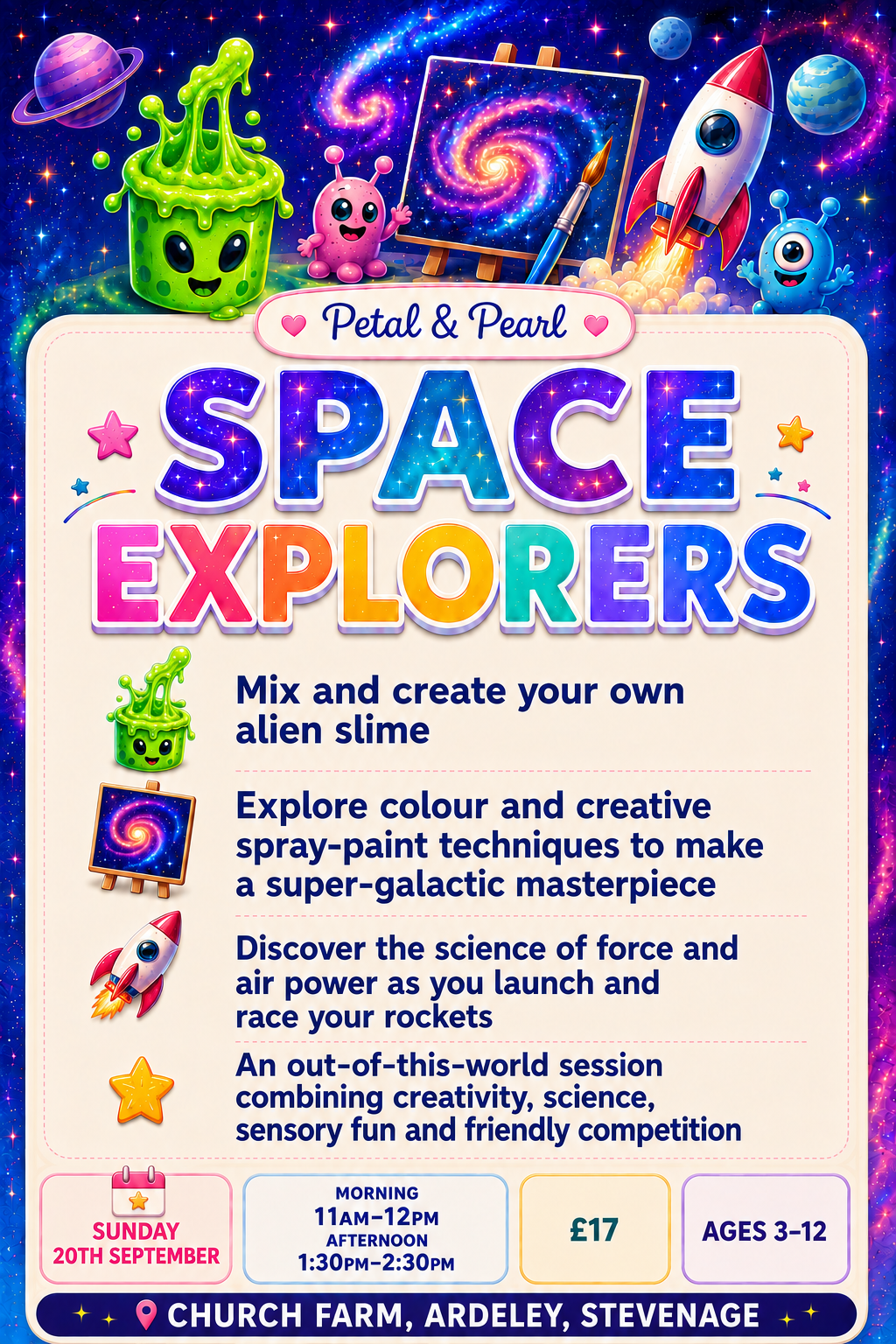 Space Explorers Workshop Afternoon Session