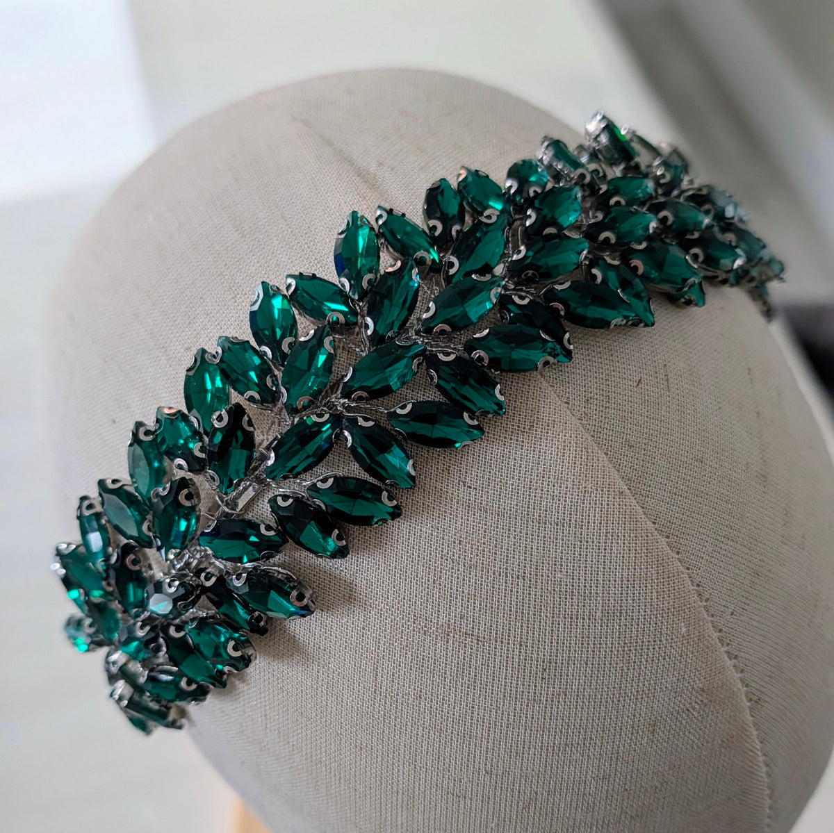 Emerald Green Statement Headband