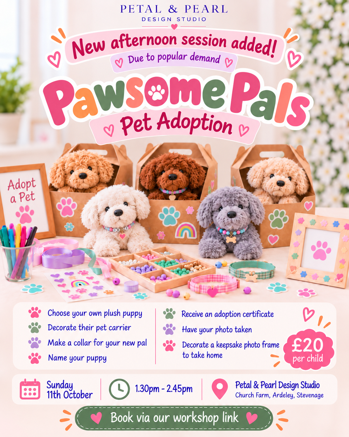 Pawsome Pals Afternoon session