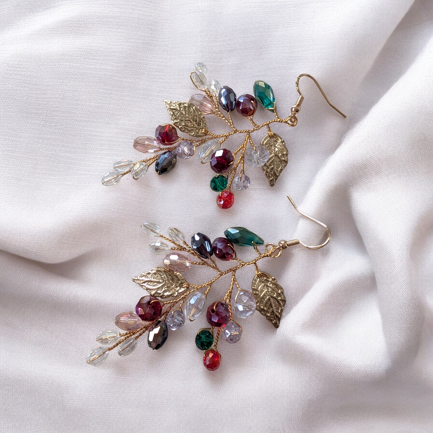 Colourful Crystal Earrings