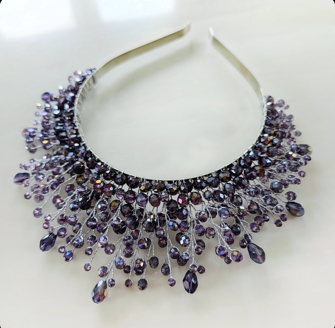 Purple Crystal Crown