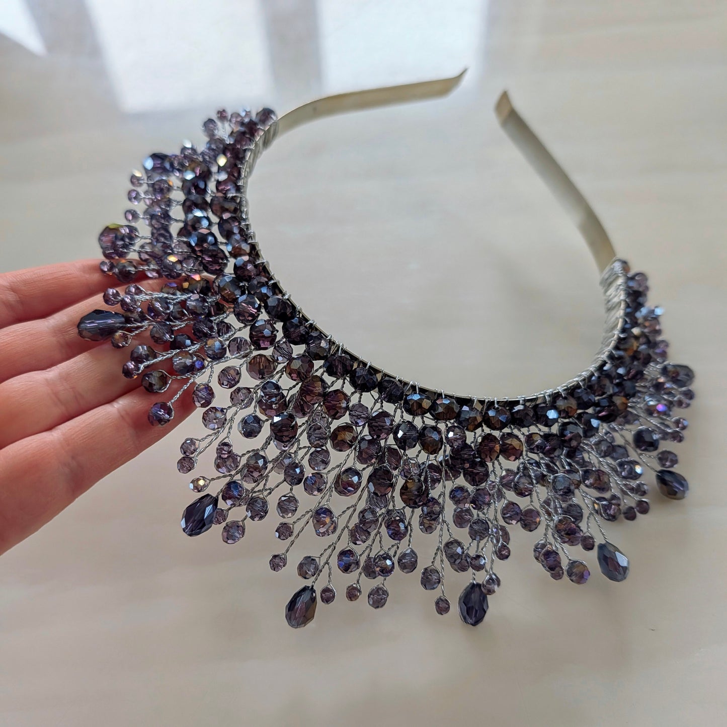 Purple Crystal Crown