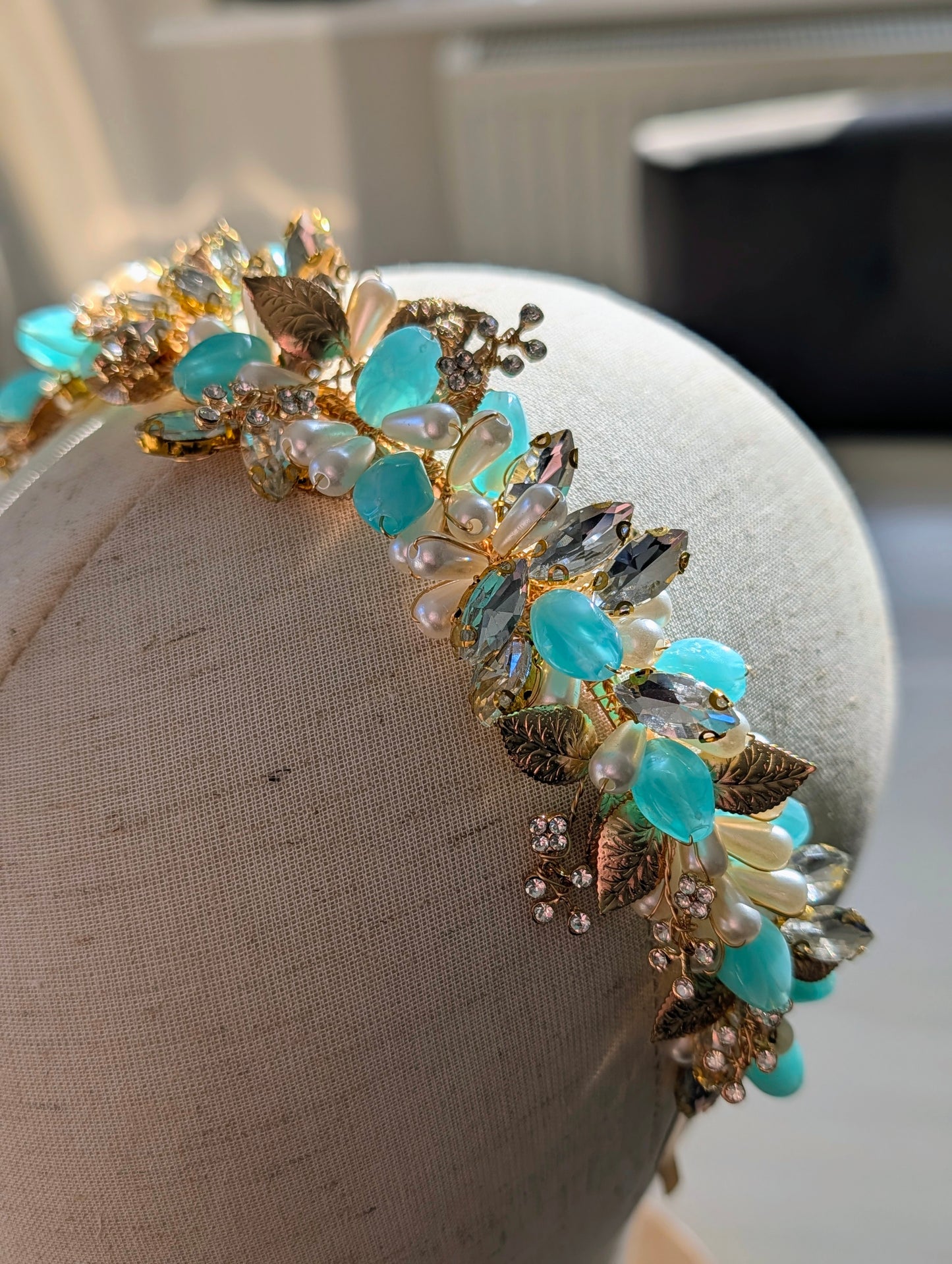 Turquoise Halo Headband