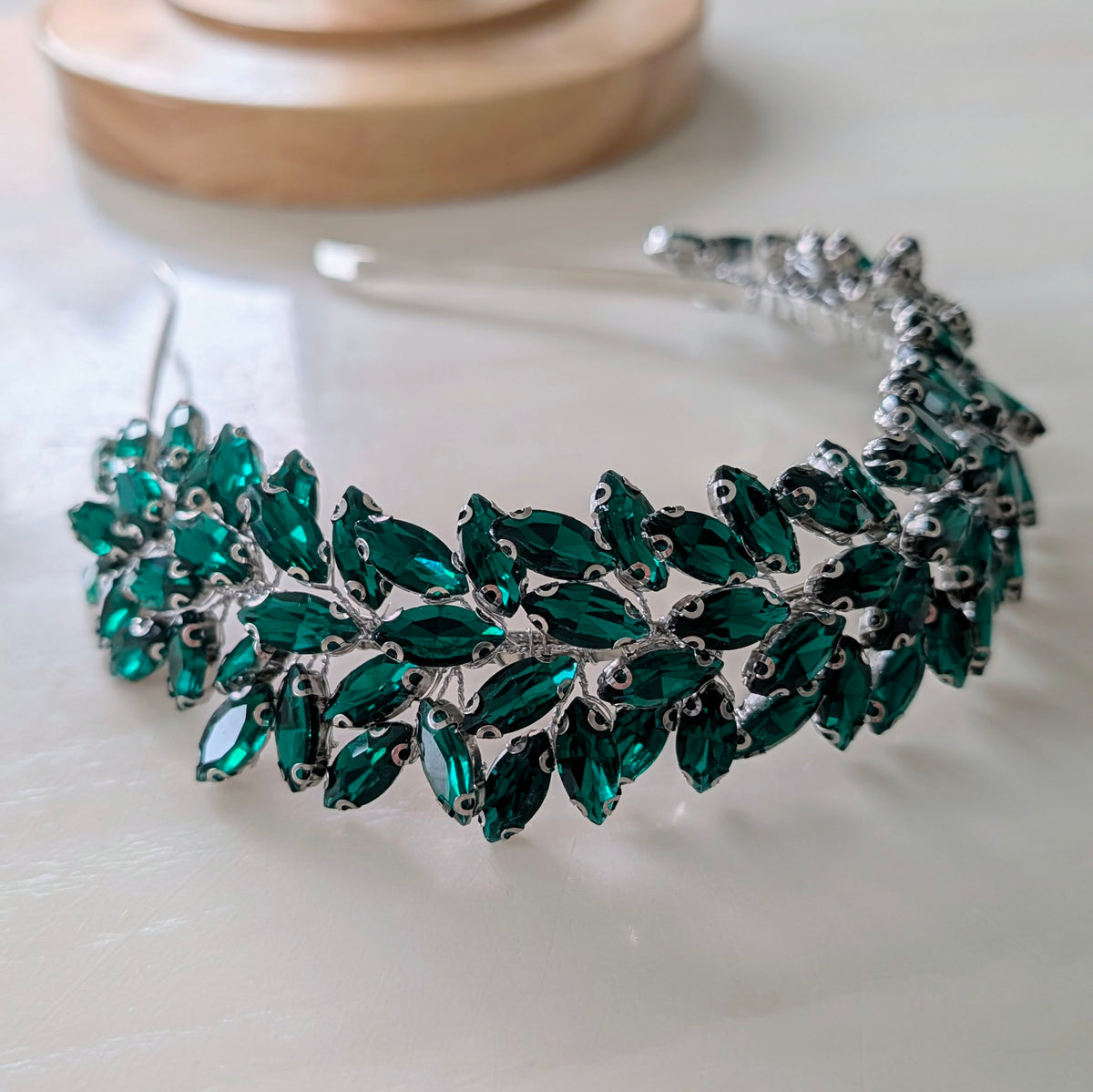 Emerald Green Statement Headband