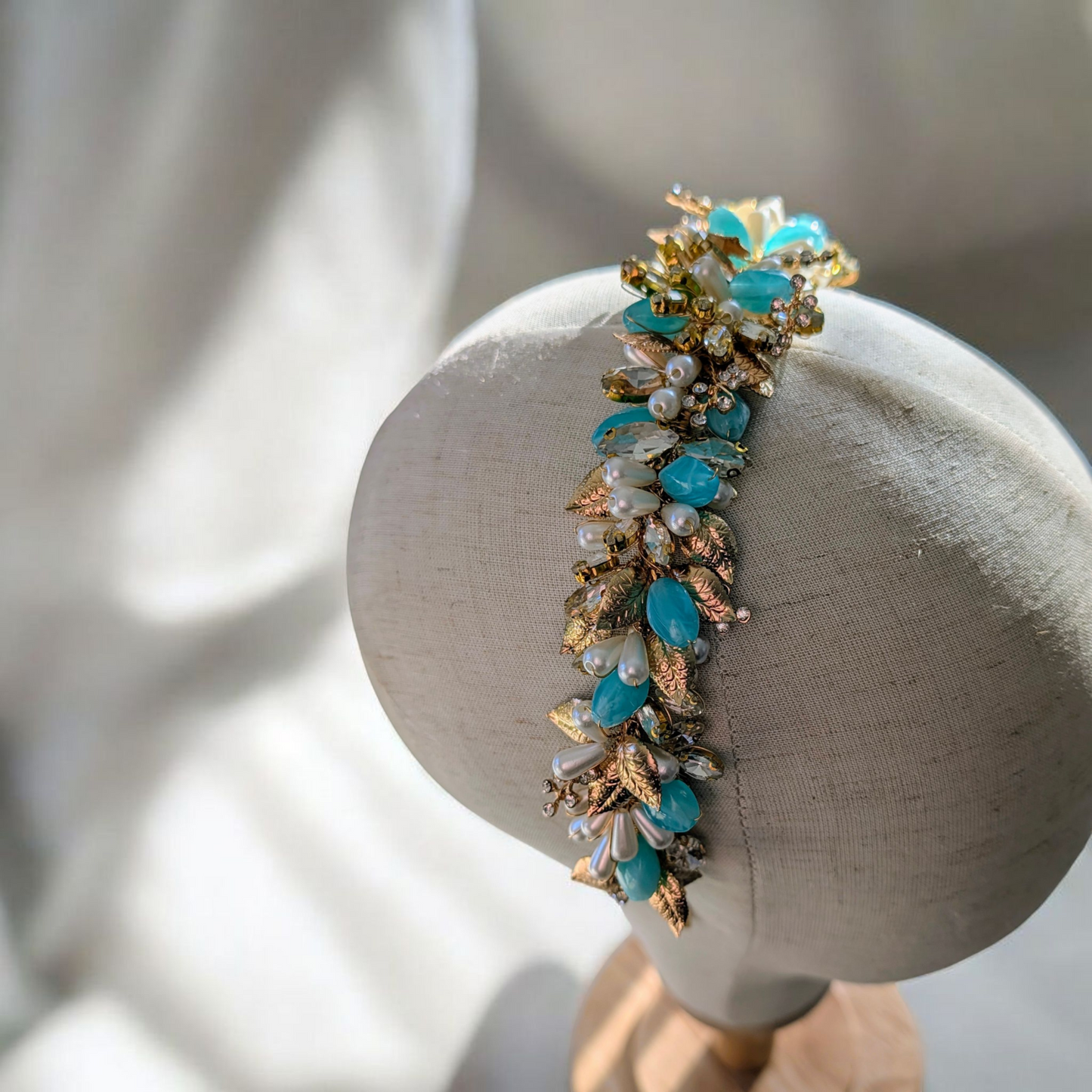 Turquoise Halo Headband