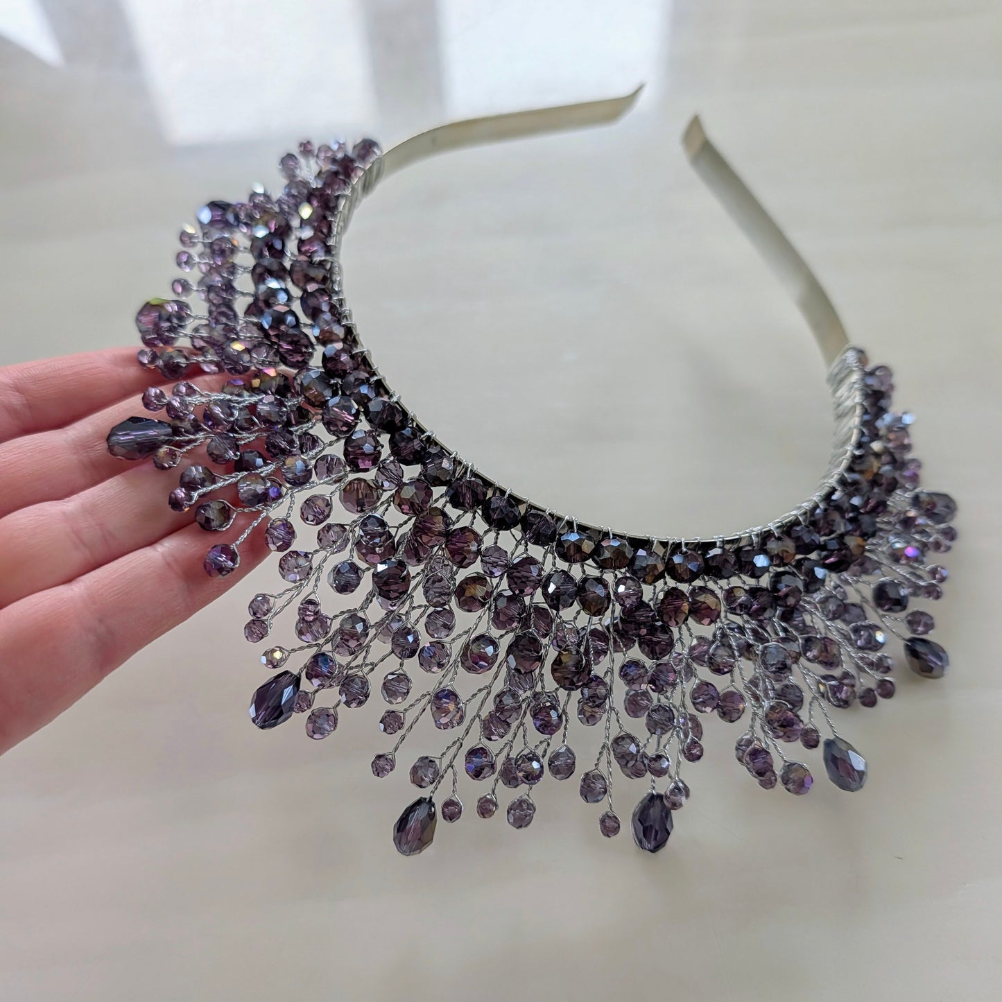 Purple Crystal Crown