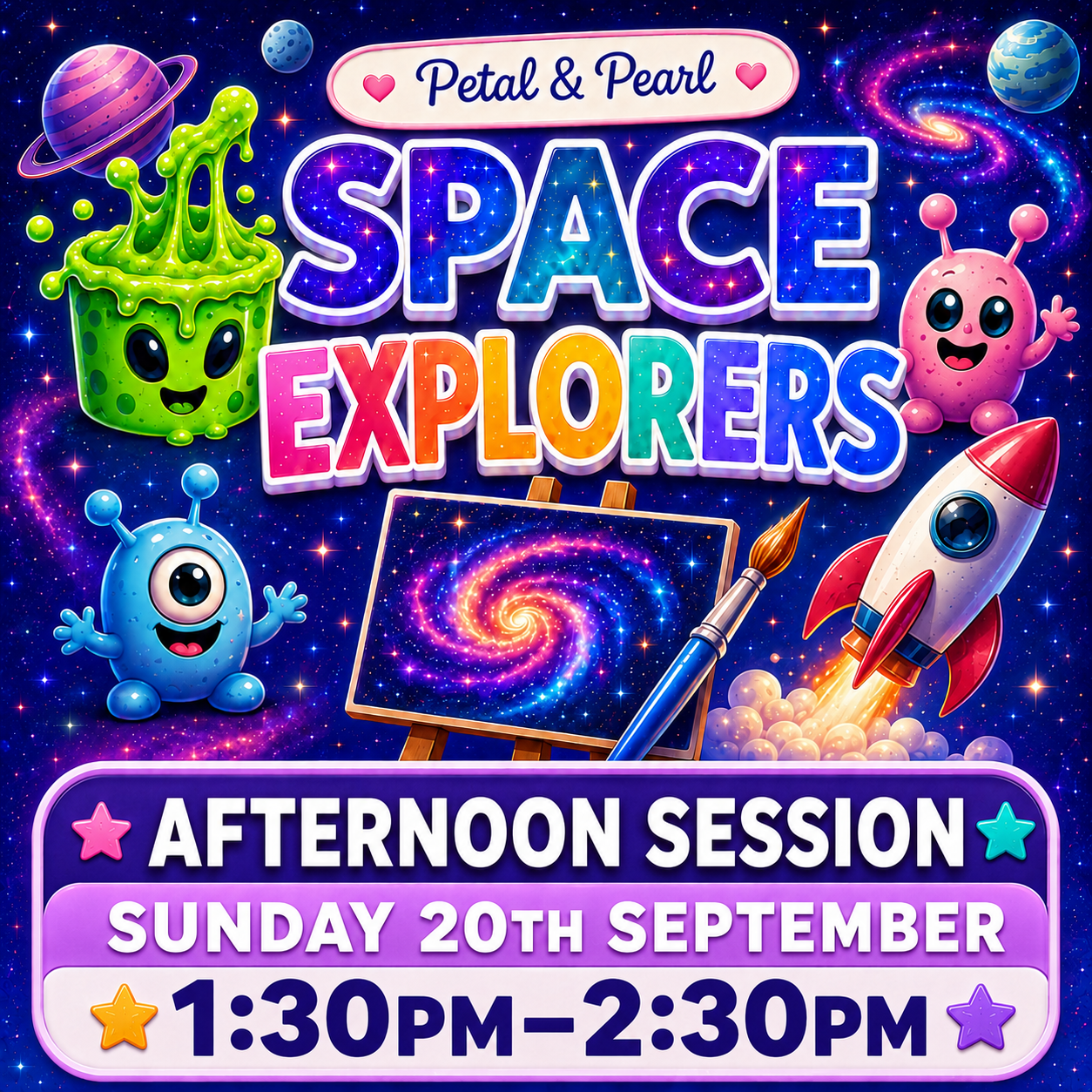Space Explorers Workshop Afternoon Session